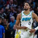 Tyrese Haliburton NBA: Milwaukee Bucks at Indiana Pacers