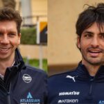 James Vowles (L) and Carlos Sainz (R)