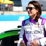 Mar 8, 2025; Avondale, AZ, USA; NASCAR Cup Series driver Katherine Legge (78) during practice for the Shrines Children’s 500 at Phoenix Raceway. Mandatory Credit: Gary A. Vasquez-Imagn Images