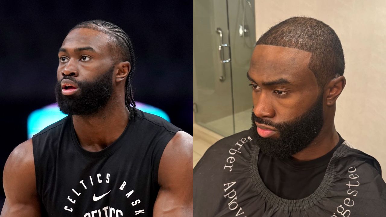 Jaylen Brown hair