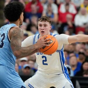 Cooper Flagg NCAA Basketball: NCAA Tournament First Round-Mount St. Mary's at Duke
