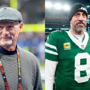 Mike Mayock and Aaron Rodgers