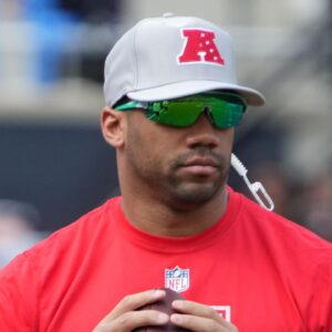 Pittsburgh Steelers quarterback Russell Wilson (3) throws the ball during AFC Practice for the Pro Bowl Games at Camping World Stadium.
