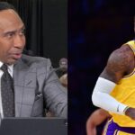 Stephen A. Smith (L) and LeBron James (R)