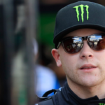 Ty Gibbs finishes the first NASCAR Cup Series practice on Wednesday, Feb.12, 2025.