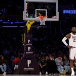 LeBron James NBA: Los Angeles Clippers at Los Angeles Lakers