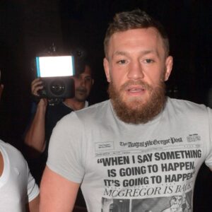 Former UFC champ Conor McGregor was charged with strong-armed robbery and criminal mischief, both felonies.