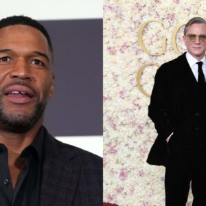Michael Strahan and Daniel Craig