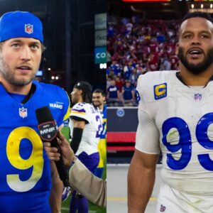Matthew Stafford, Aaron Donald