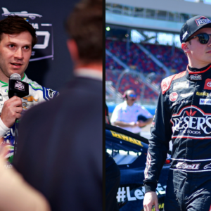 Daniel Suarez (L) and Christopher Bell (R)
