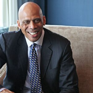 Kareem Abdul-Jabbar during an interview on May 13, 2011.