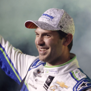 NASCAR Cup Series driver Daniel Suarez (99) during driver introductions for the Duels at Daytona International Speedway.