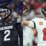 Shedeur Sanders and Tom Brady