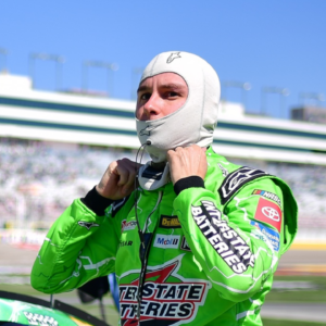 NASCAR Cup Series driver Christopher Bell (20) during qualifying for the Pennzoil 400 at Las Vegas Motor Speedway.