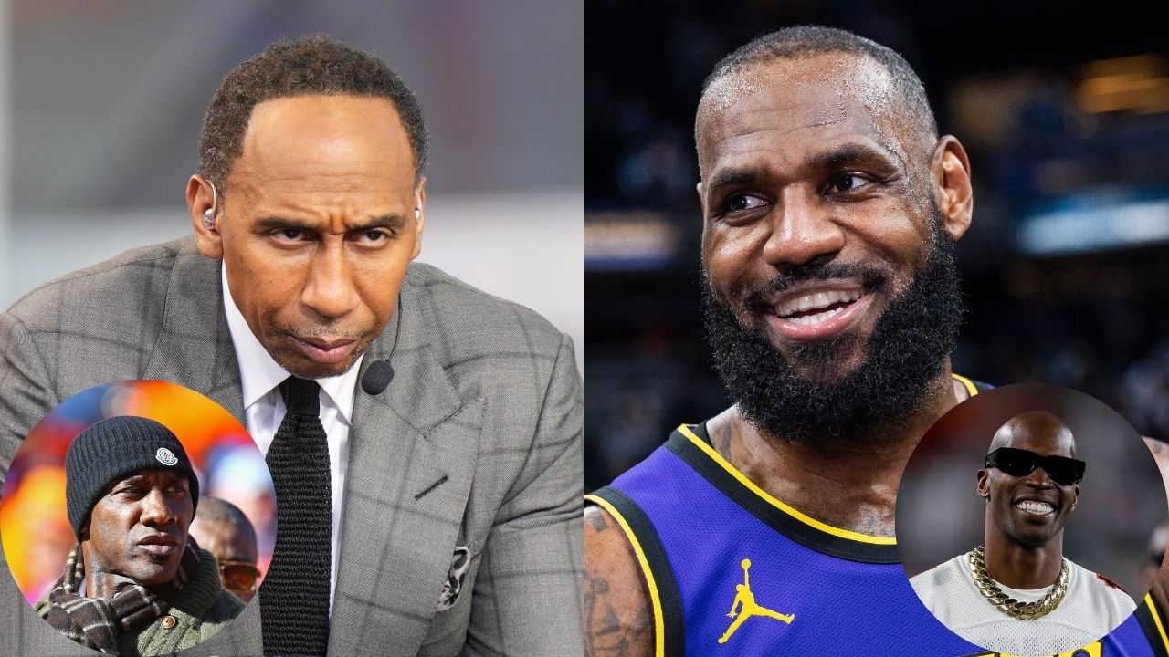Shannon Sharpe, Stephen A. Smith, LeBron James, Chad Johnson