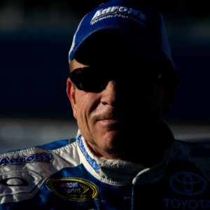 Mar. 1, 2013; Avondale, AZ, USA; NASCAR Sprint Cup Series driver Mark Martin during qualifying for the Subway Fresh Fit 500 at Phoenix International Raceway. Mandatory Credit: Mark J. Rebilas-Imagn Images