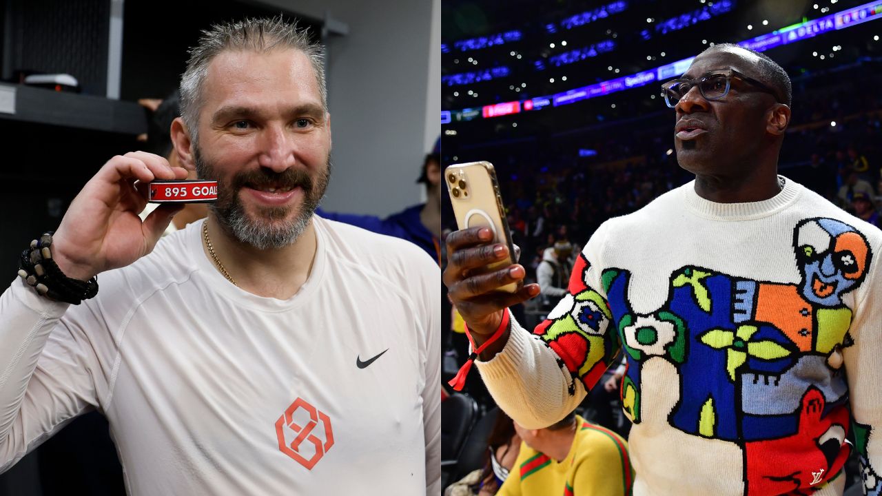 Alexander Ovechkin (Left) and Shannon Sharpe (Right)