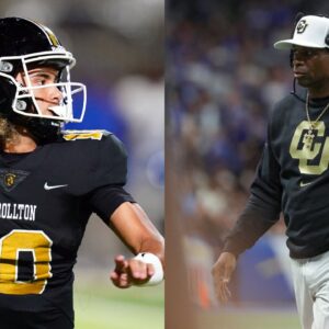 Julian Lewis and Deion Sanders