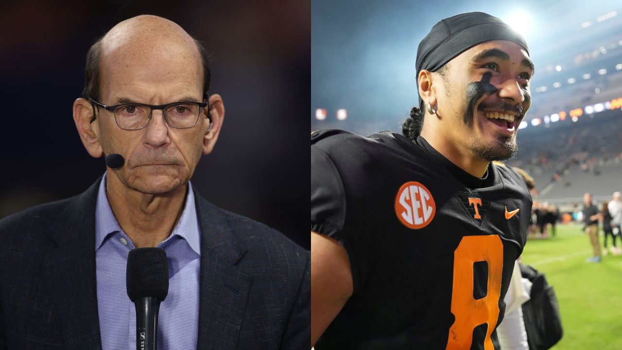 Paul Finebaum and Nico Lamaleava