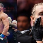 Michael Chandler (L), Paddy Pimblett (R)