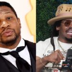 Jonathan Majors and Cam Newton