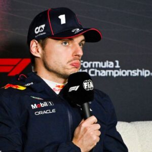 FORMULA 1 AUSTRALIAN GRAND PRIX 2025 RACE DAY MAX VERSTAPPEN (NED) of Oracle Red Bull Racing 1 post race press conference, PK, Pressekonferenz during the FORMULA 1 LOUIS VUITTON AUSTRALIAN GRAND PRIX 2025 RACE DAY at Albert Park Circuit, Melbourne, Australia on 16 March 2025