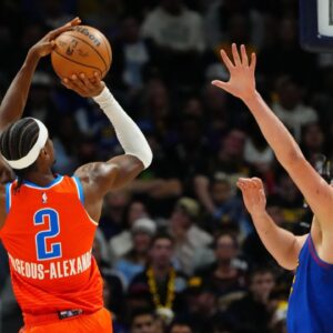 Shai Gilgeous-Alexander and Nikola Jokic, OKC v. Denver
