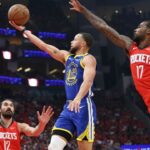 Stephen Curry, Golden State v Houston