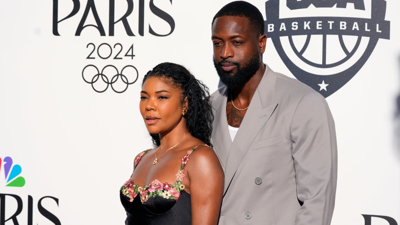 Dwyane Wade and Gabrielle Union