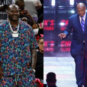 (L) Shaquille O'Neal (R) Charles Barkley