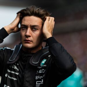 F1 - CHINESE GRAND PRIX 2025 RUSSELL George (gbr), Mercedes AMG F1 Team W16, portrait during the Formula 1 Heineken Chinese Grand Prix 2025
