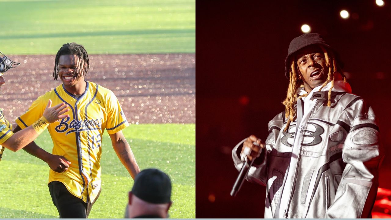 Travis Hunter and Lil Wayne