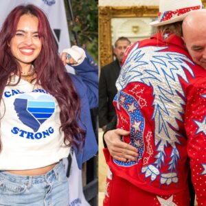 Nina Marie Daniele (L), Dana White (R)