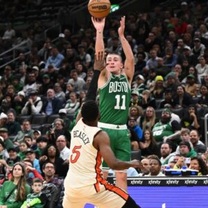 Payton Pritchard and Malik Beasley, Boston v. Detroit