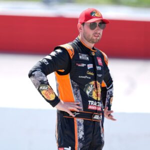 Chase Briscoe at Darlington Raceway.