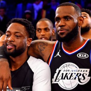 Dwyane Wade and LeBron James NBA: All Star Game