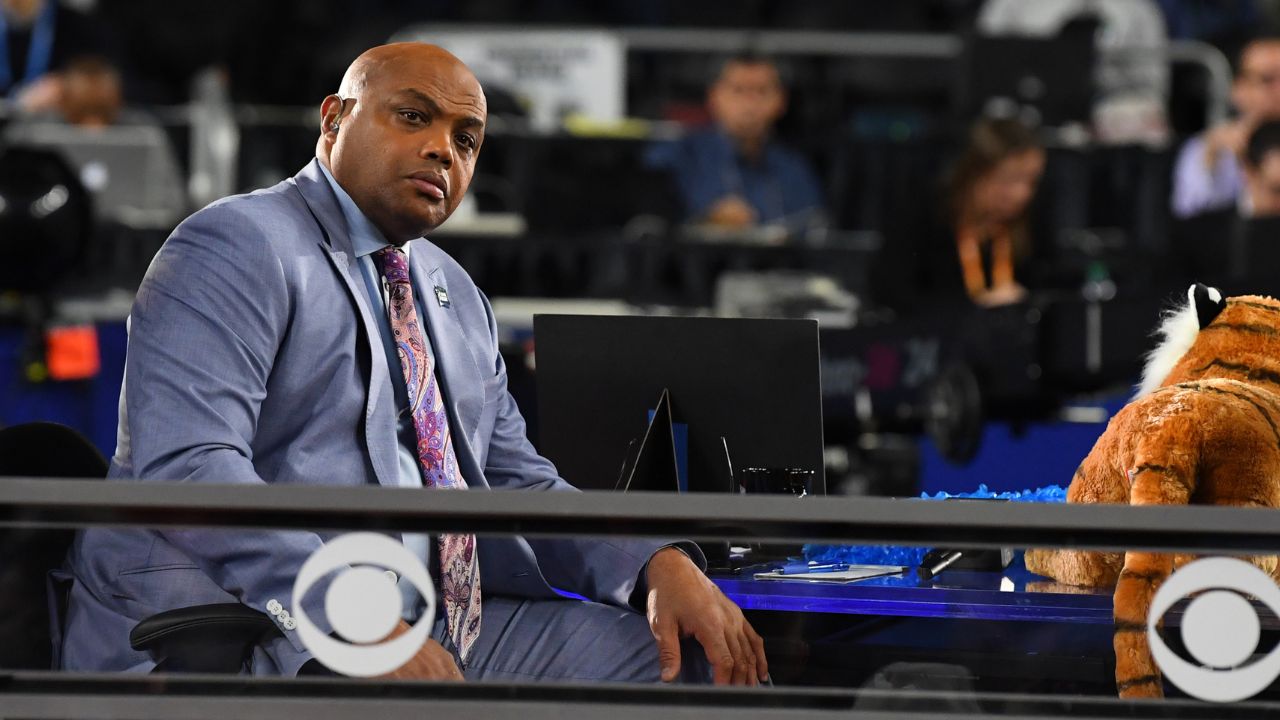 Charles Barkley NCAA Basketball: Final Four-Semifinals-Virginia vs Auburn