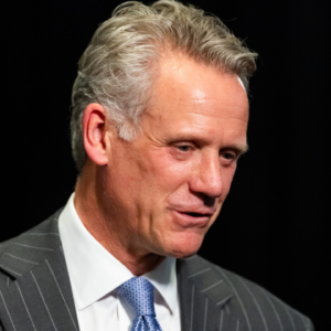 NASCAR President Steve Phelps during Daytona 500 media day at Daytona International Speedway.