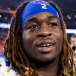 Boise State Broncos running back Ashton Jeanty (2) against the Penn State Nittany Lions during the Fiesta Bowl at State Farm Stadium.