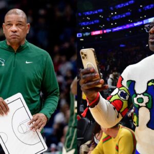 Doc Rivers (L), Shannon Sharpe (R)