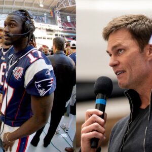 Chad Jackson and Tom Brady