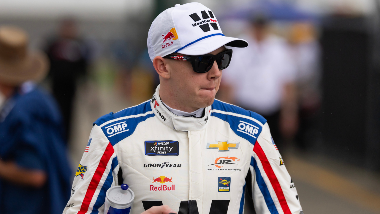 NASCAR Xfinity Series driver Connor Zilisch (88) during qualifying for the United Rentals 300 at Daytona International Speedway.