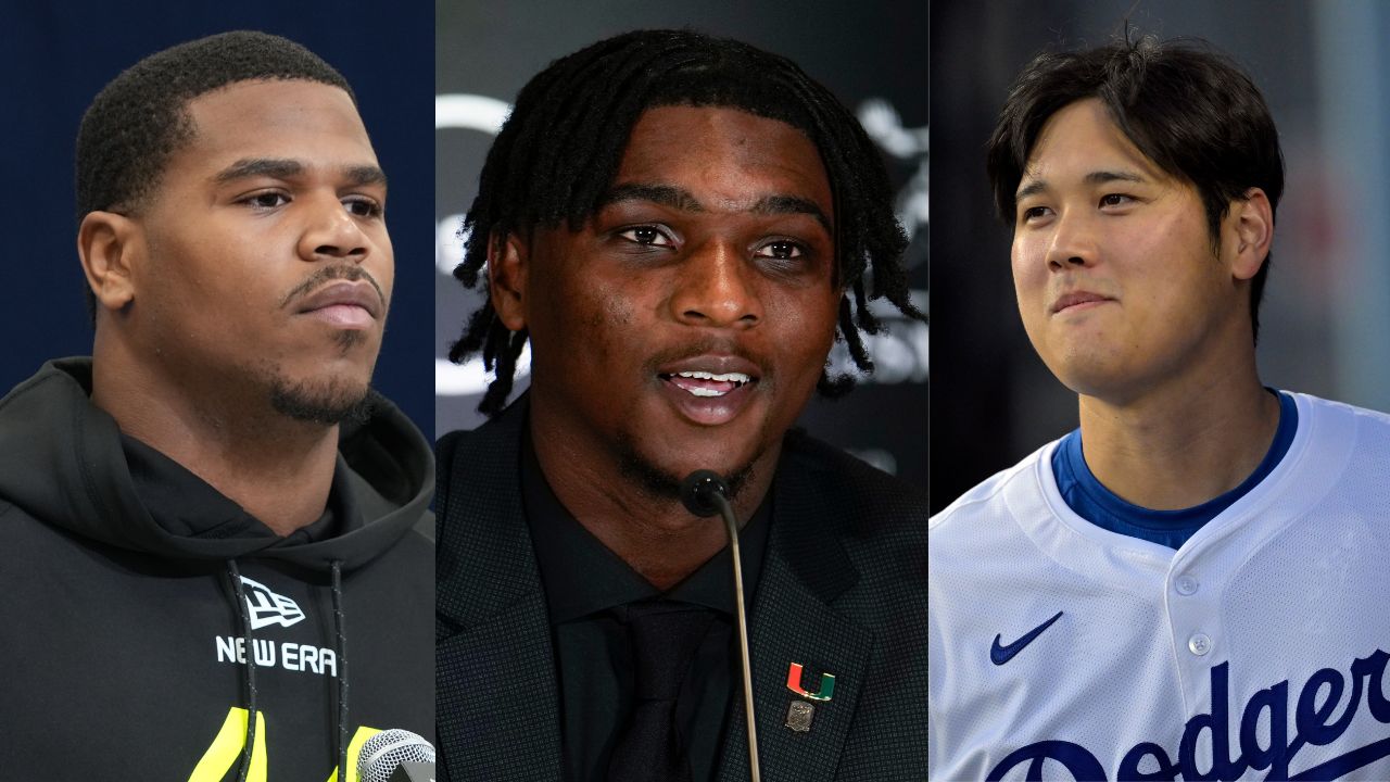 Abdul Carter, Travis Hunter, Shohei Ohtani