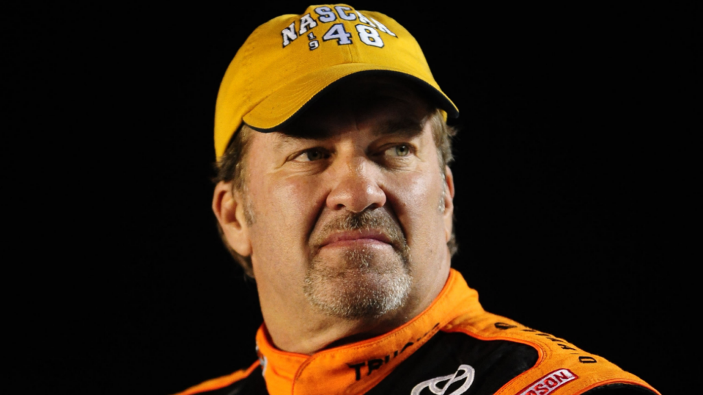 Nov. 19, 2010; Homestead, FL, USA; NASCAR Camping World Truck Series driver Mike Skinner during the Ford 200 at Homestead Miami Speedway. Mandatory Credit: Mark J. Rebilas-Imagn Images