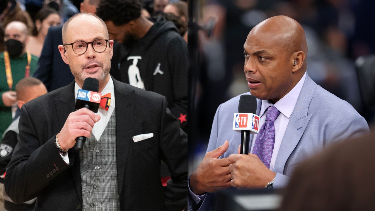 Ernie Johnson (L) and Charles Barkley (R)