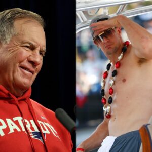 Bill Belichick, Rob Gronkowski
