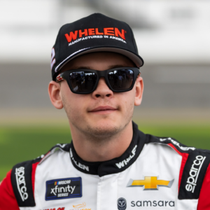 NASCAR Xfinity Series driver Jesse Love during qualifying for the United Rentals 300 at Daytona International Speedway.
