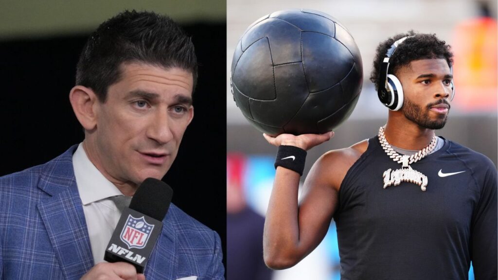 Andrew Siciliano and Shedeur Sanders