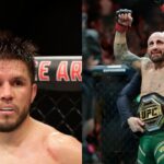 Henry Cejudo (L), Alexander Volkanovski (R)