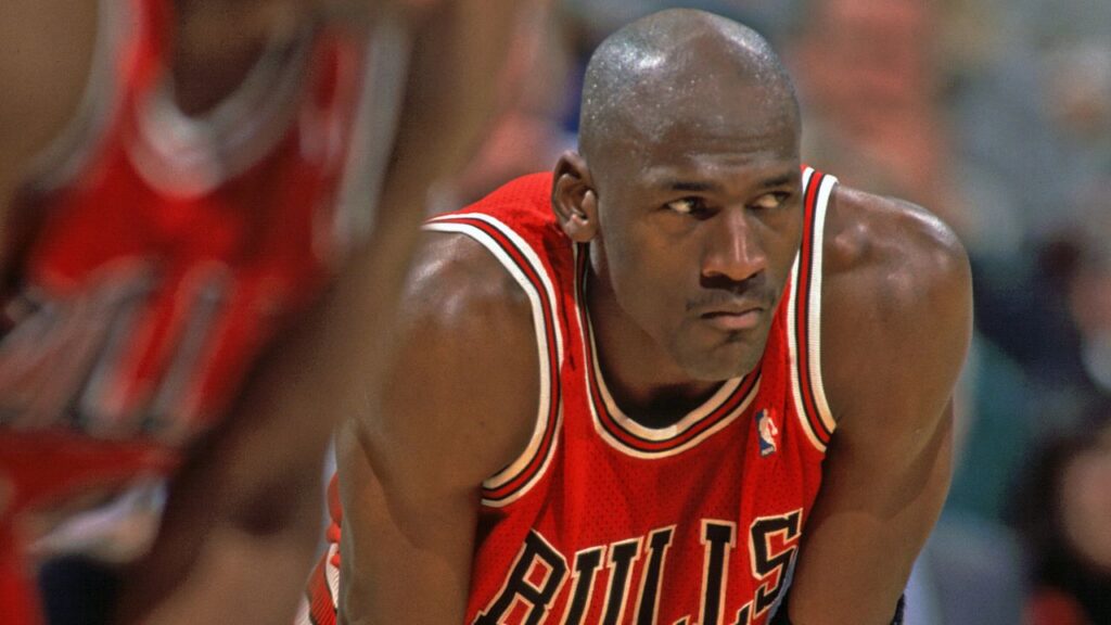 Michael Jordan Bulls vs Magic